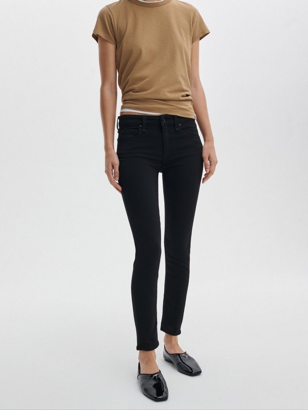 Rag And Bone Black Skinny Legging Jeans 25